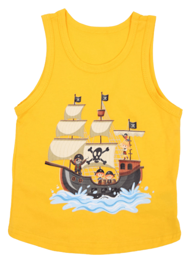 Débardeur Enfant Bateau Pirate
