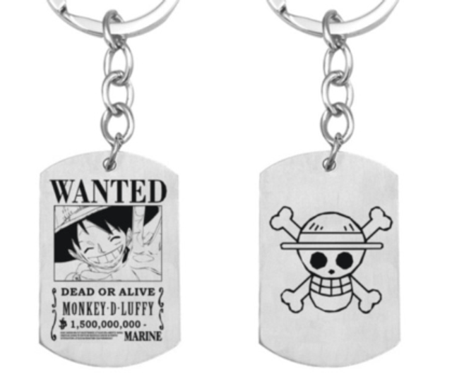 Porte-clés One Piece - Wanted